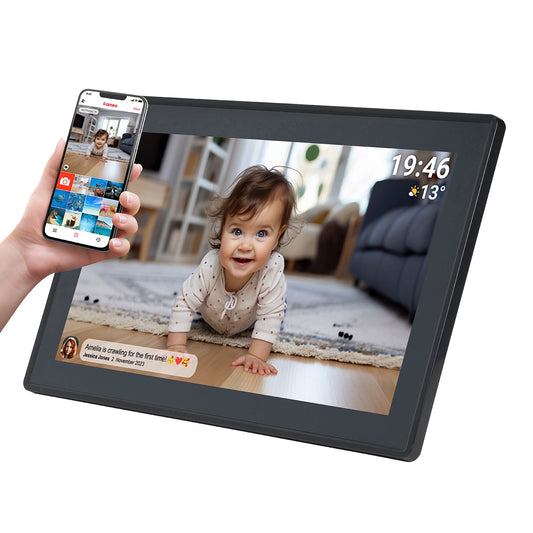 Denver Frameo PFF-1514B 15.6" Digital Frame - Black_0