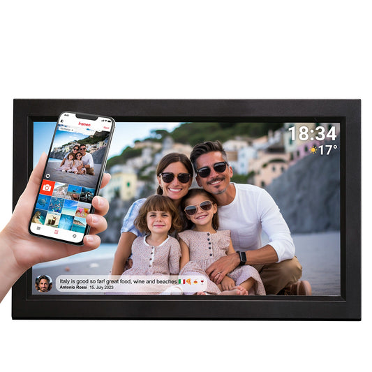Denver Frameo PFF-1503B 15.6&quot; Digital Frame - Black_0