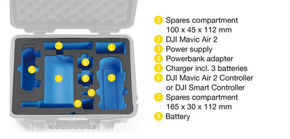 outdoor.case Typ 4000 DJI Mavic Air 2, Koffer_4