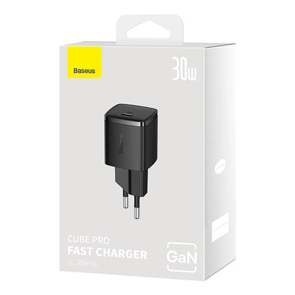 Baseus Cube Pro 30W USB-C Wall Charger - Black_6