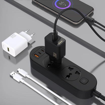 Dudao A27S 25W GaN USB-A Charger - Black_2
