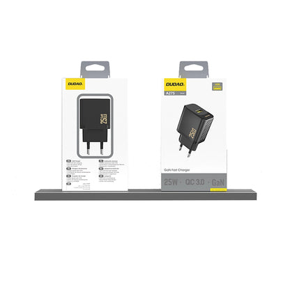 Dudao A27S 25W GaN USB-A Charger - White_3
