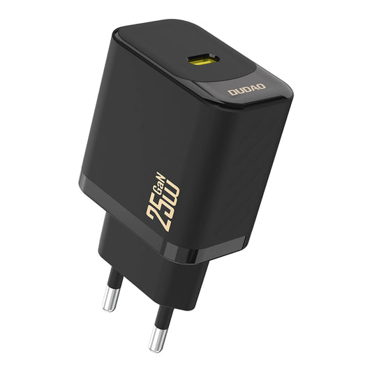 Dudao A27 25W GaN USB-C Wall Charger - Black_0