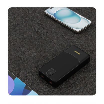Powerbank Dudao K10Pro 2.4A 20000mAh 2 x USB-A - black_4