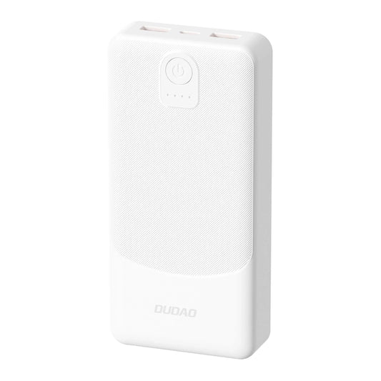 Powerbank Dudao K10Pro 2.4A 20000mAh 2 x USB-A - white_0