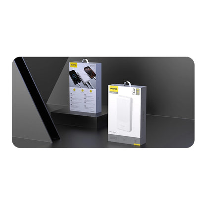 Powerbank Dudao K10Pro 2.4A 20000mAh 2 x USB-A - white_4