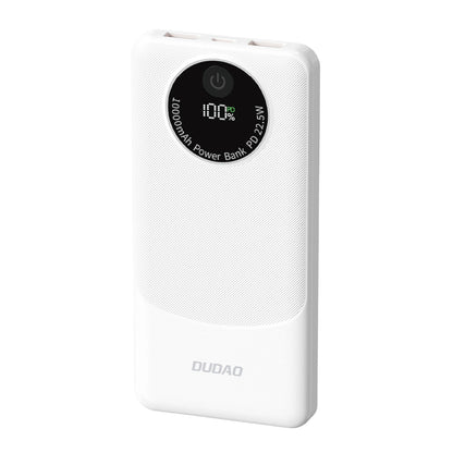 Powerbank Dudao K12 10000mAh PD22.5W USB-A, USB-C - white_0
