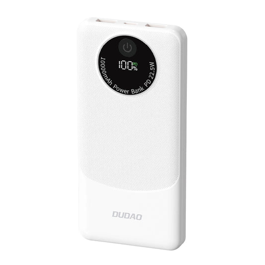 Powerbank Dudao K12 10000mAh PD22.5W USB-A, USB-C - white_0