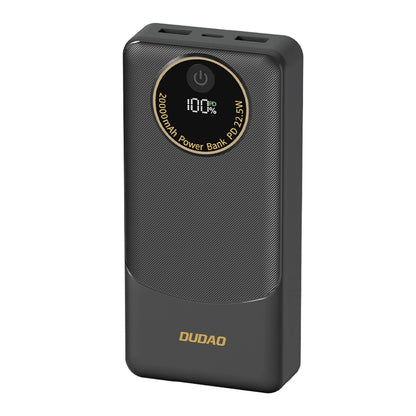 Powerbank Dudao K12Pro 22.5W PD 20000mAh USB-A, USB-C - black_0