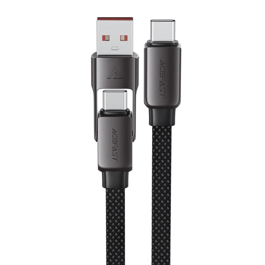 Acefast C13-05 USB-C - USB-A / USB-C Cable 480Mb/s 3A 0.2m - Black_0