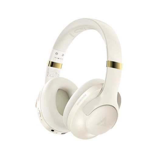 Acefast H4 ANC Wireless Bluetooth 5.3 IPX4 Over-Ear Headphones - Beige_0