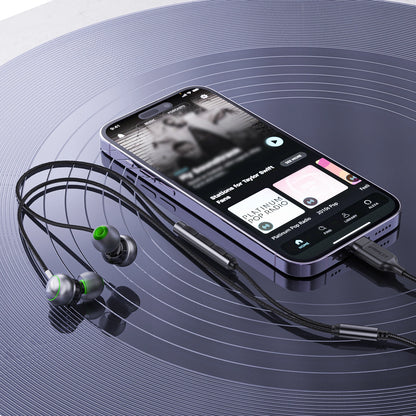 Acefast L5 Wired In-Ear Headphones USB-C 1.2m - Black_4