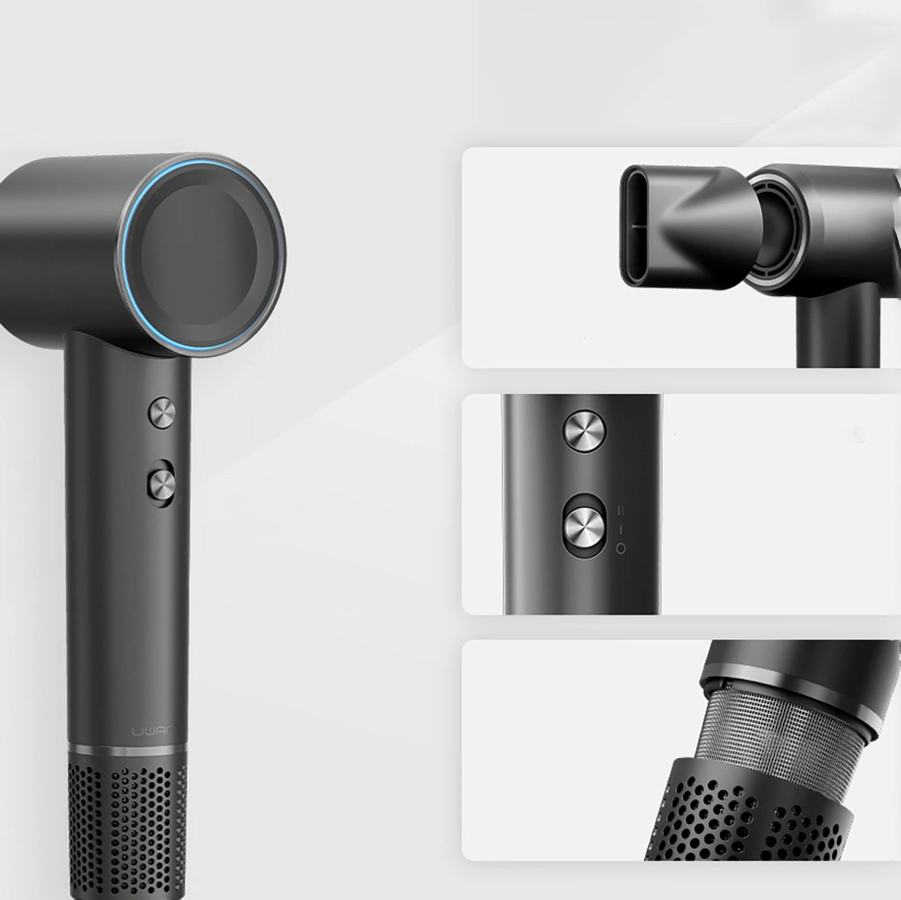 UWANT H100 Hair Dryer - Gray_8