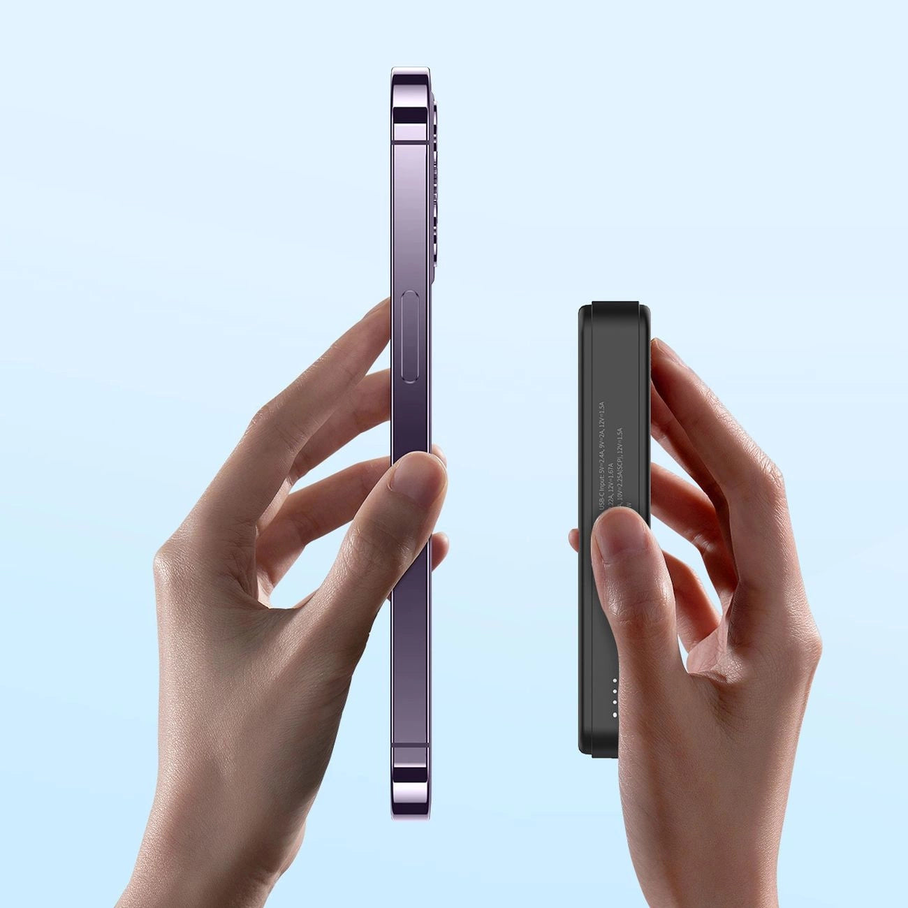 Powerbank Wozinsky WLWP-10KA0Y3S 22.5W PD Qi2 10000 mAh, with stand, 1x USB-A, 1x USB-C - black_21