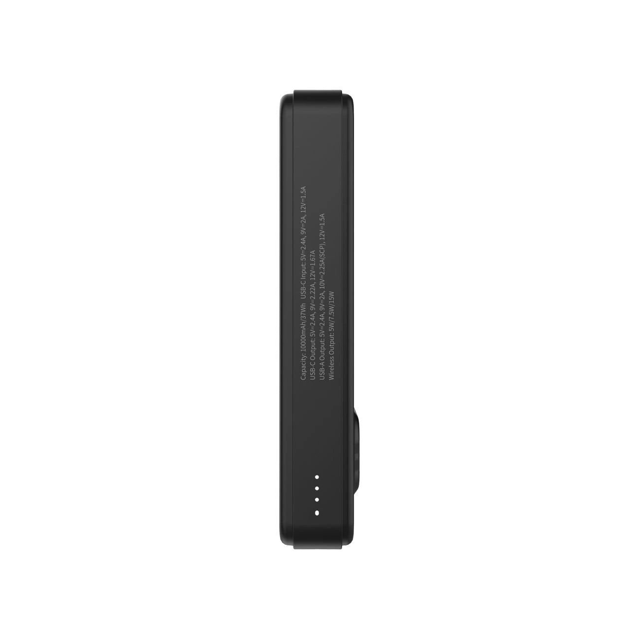 Powerbank Wozinsky WLWP-10KA0Y3S 22.5W PD Qi2 10000 mAh, with stand, 1x USB-A, 1x USB-C - black_5