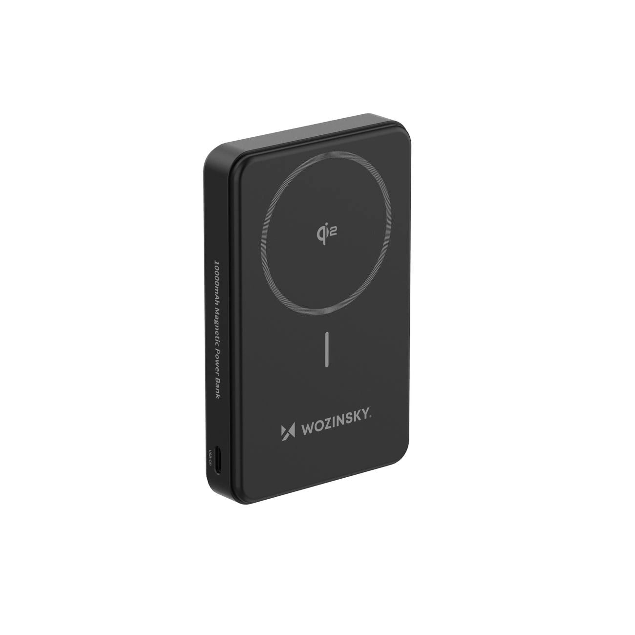 Powerbank Wozinsky WLWP-10KA0Y3S 22.5W PD Qi2 10000 mAh, with stand, 1x USB-A, 1x USB-C - black_1
