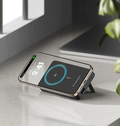 Powerbank Wozinsky WLWP-10KA0Y3S 22.5W PD Qi2 10000 mAh, with stand, 1x USB-A, 1x USB-C - black_15