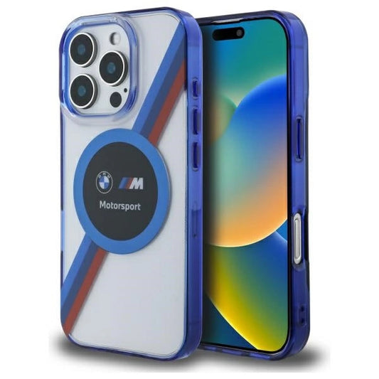BMW BMHMP16X23HTPUT iPhone 16 Pro Max 6.9&quot; transparent hardcase Motosport IML Circle MagSafe_0