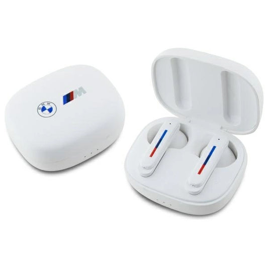BMW Bluetooth headphones BMBEMIATP20LOH TWS + docking station white/white Printed Logos_0