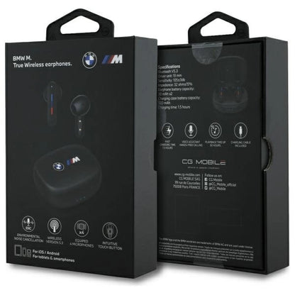 BMW Bluetooth headphones BMBEMIATP20LOK TWS + docking station black/black Printed Logos_5