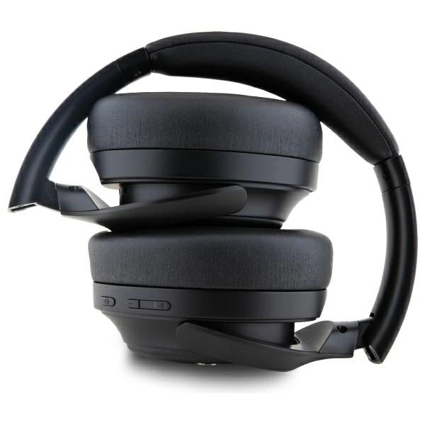 BMW Bluetooth ANC On-Ear Headphones BMBHKL601SSLVK Black/Black Metal Logos_3