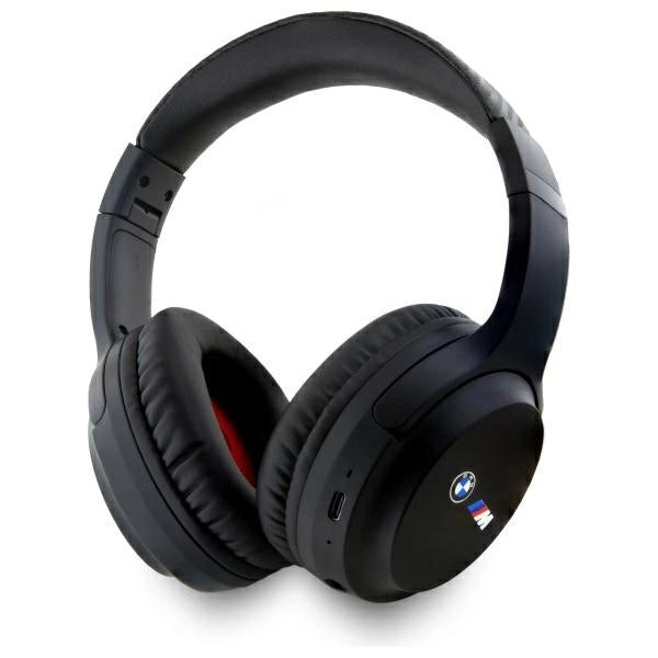 BMW Bluetooth ENC Headphones BMBHMIAV27MBCTK Black/Black Printed Logos_0