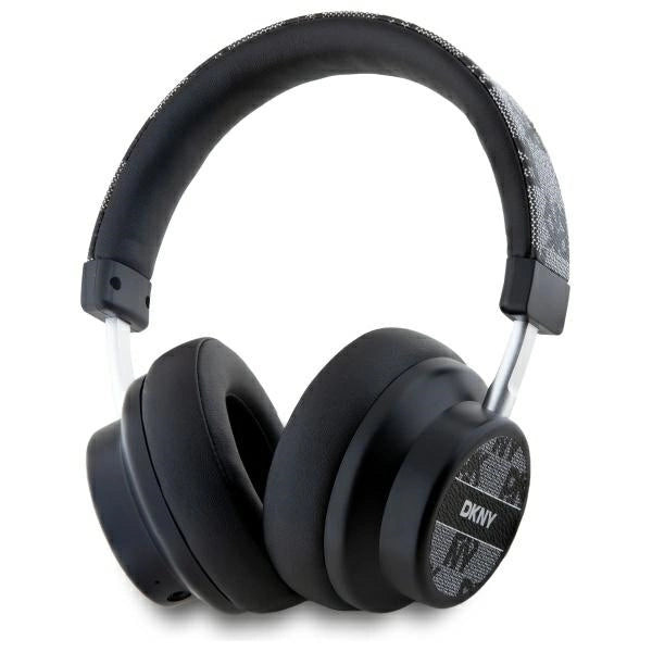 DKNY Bluetooth On-Ear Headphones DKBHM2PCSHLK Black/Black Checkered Pattern_0