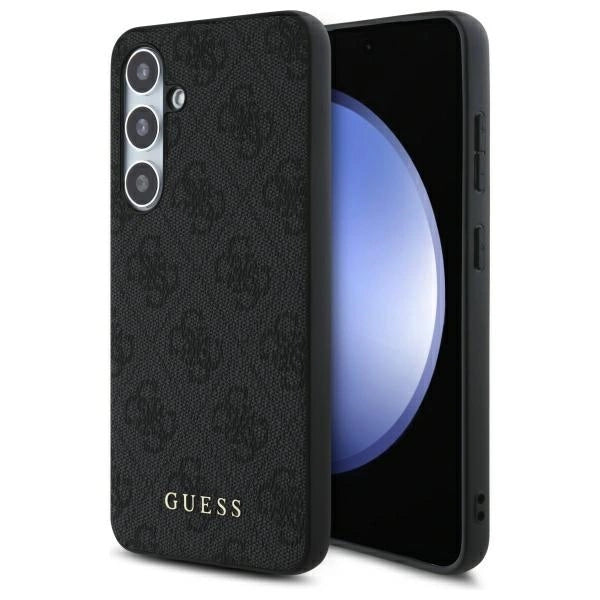 Guess GUHCS24FEG4GFGR S24 FE S721 gray/gray hardcase 4G Metal Gold Logo_0