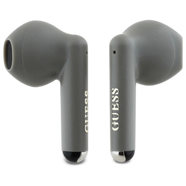 Guess Bluetooth headphones GUTWSJ14ESGE TWS + docking station taupe Printed Classic Logo_1