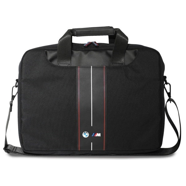BMW BMCB15COMPVSKR Bag 16&quot; Black Nylon Red Stripe_0
