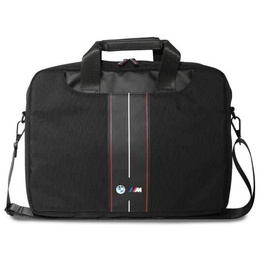 BMW BMCB15COMPVSKR Bag 16&quot; Black Nylon Red Stripe_0