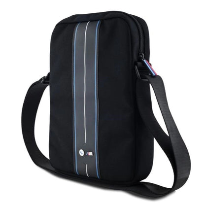 BMW BMTB8COMPVSKL Tablet Bag 8&quot; Black Nylon Blue Stripe_1