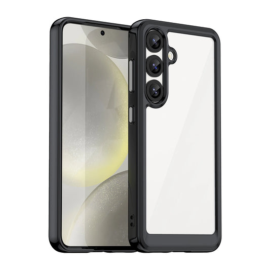Outer Space Case with Gel Frame for Samsung Galaxy S25 - Black_0