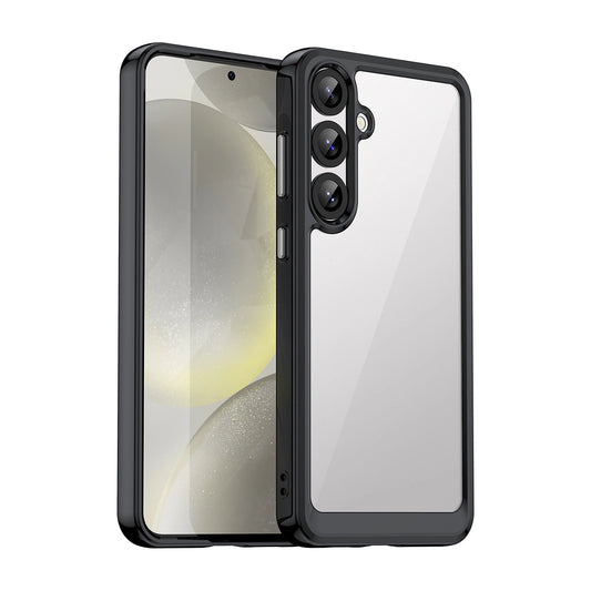 Outer Space Case with Gel Frame for Samsung Galaxy S25+ - Black_0