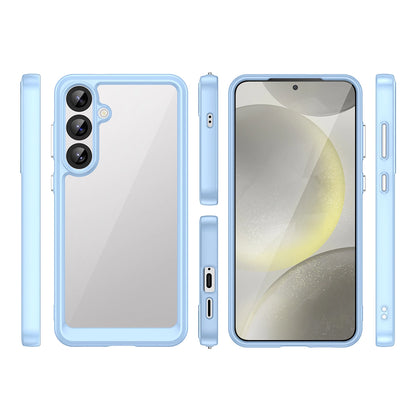 Outer Space Case with Gel Frame for Samsung Galaxy S25+ - Blue_1