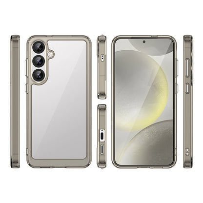 Outer Space Case with Gel Frame for Samsung Galaxy S25+ - Clear Black_1