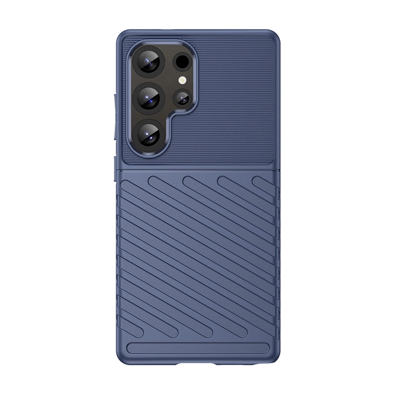 Thunder Case Samsung Galaxy S25 Ultra Silicone Armored Case - Blue_1