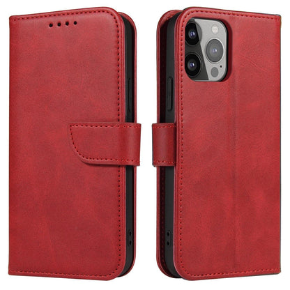 Magnet Case with flap for Samsung Galaxy S24 FE - red_0