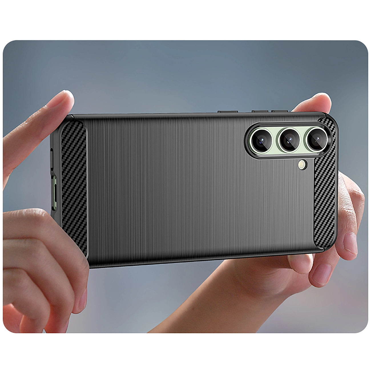 Carbon Case for Samsung Galaxy S24 FE - Black_5