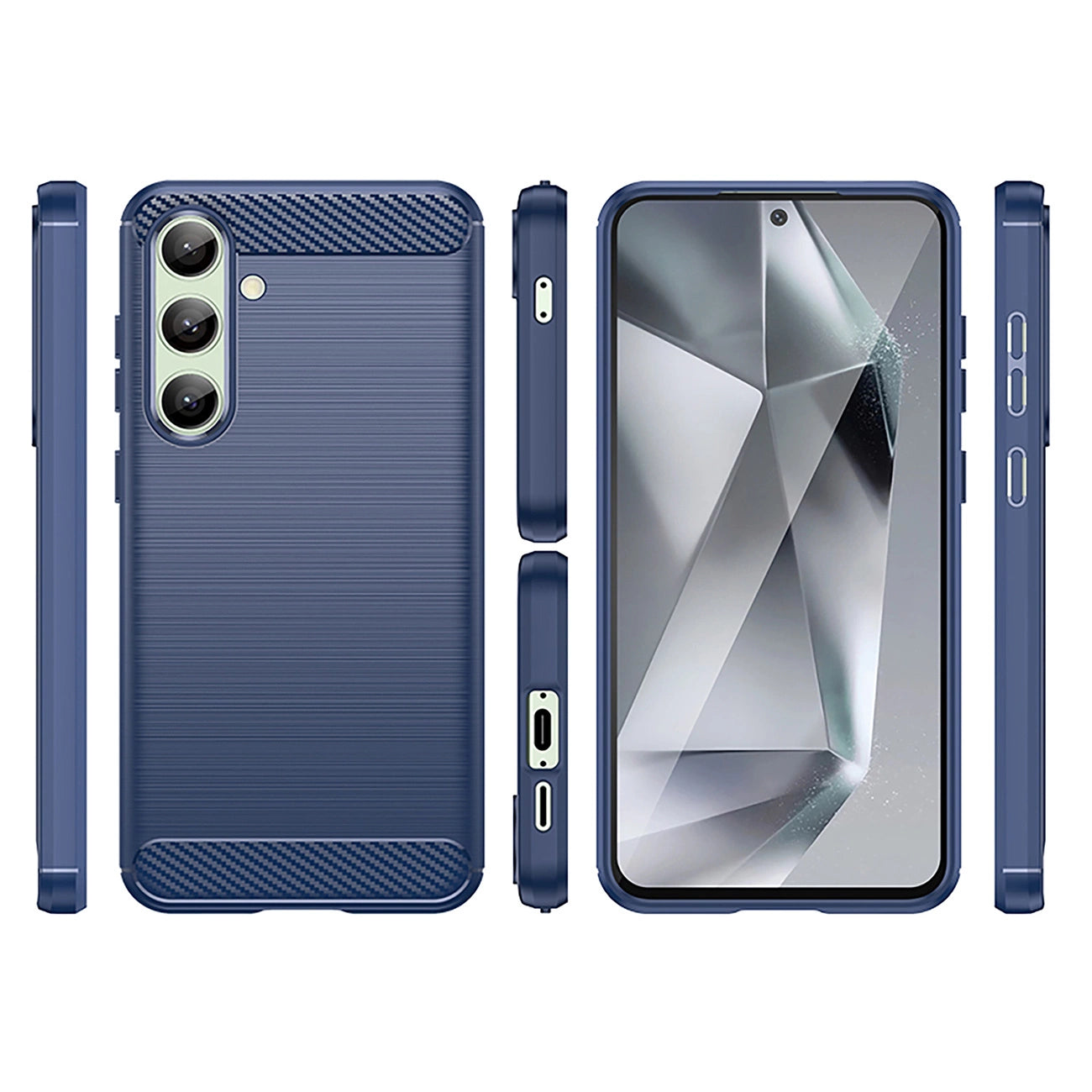Carbon Case for Samsung Galaxy S24 FE - Blue_5