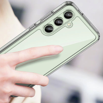 Outer Space Case with Gel Frame for Samsung Galaxy S24 FE - Transparent_3