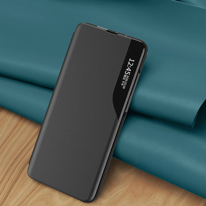 Eco Leather View Case for Samsung Galaxy A16 / A16 5G with Flip and Stand - Black_2