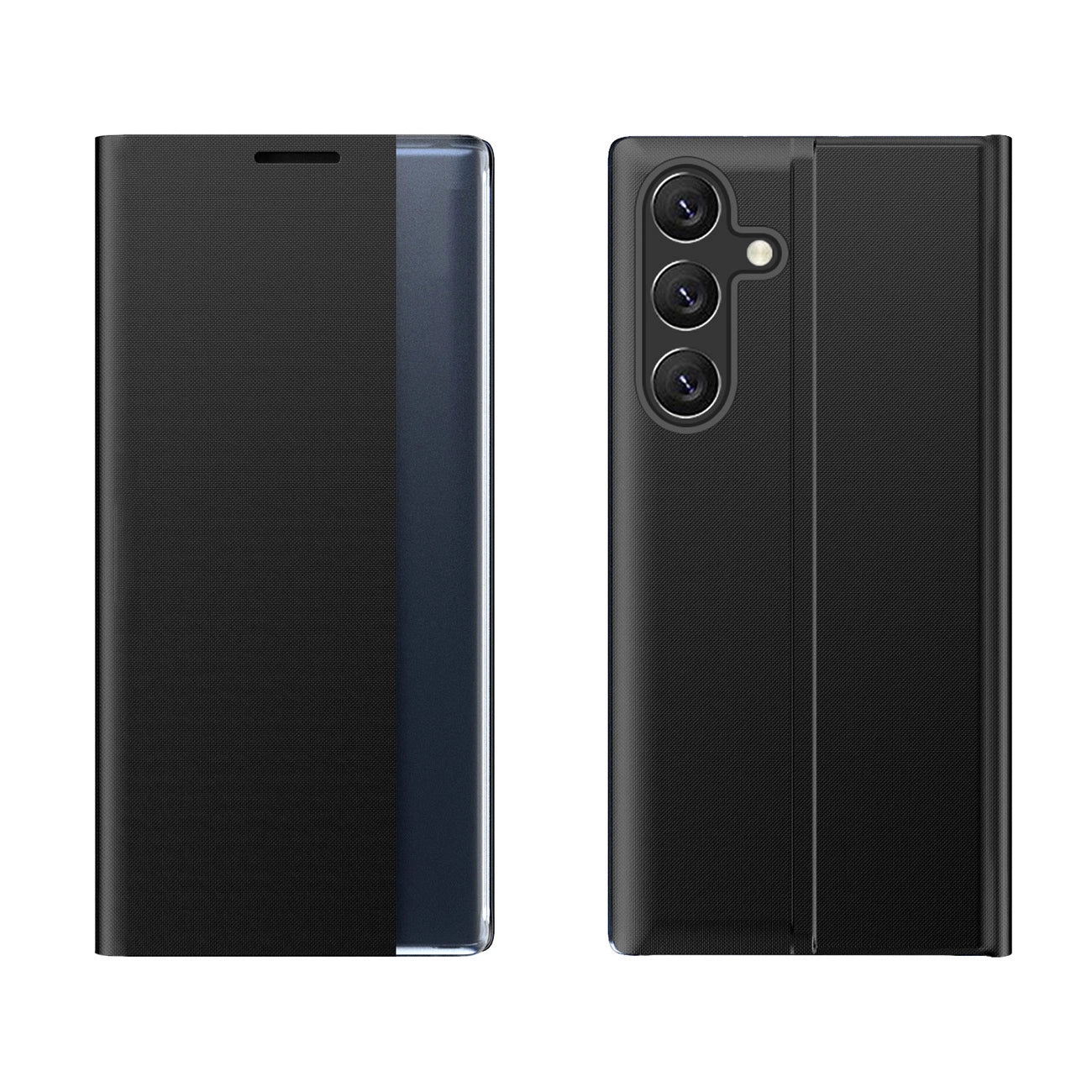 New Sleep Case for Samsung Galaxy A16 / A16 5G Cover with Flip and Stand - Black_1