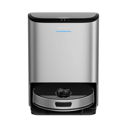 UWANT U200 Pro Robot Vacuum Cleaner with Mop Function + Charging/Cleaning Station - Gray_3