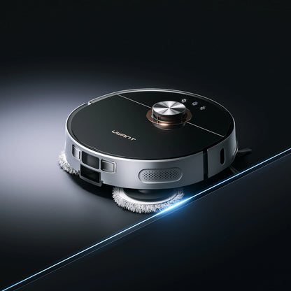 UWANT U200 Pro Robot Vacuum Cleaner with Mop Function + Charging/Cleaning Station - Gray_7