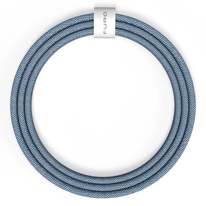 Puro Fabrik 60W USB-C - USB-C Cable 1.5m - Blue_1