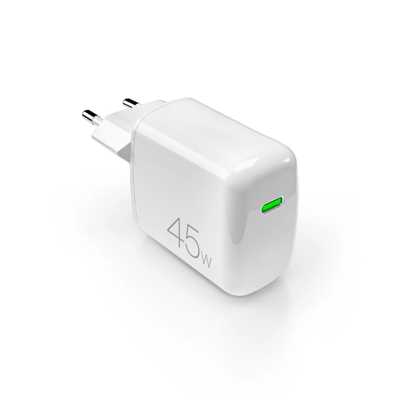 Puro Super Mini 45W PD GaN USB-C Wall Charger - White_0