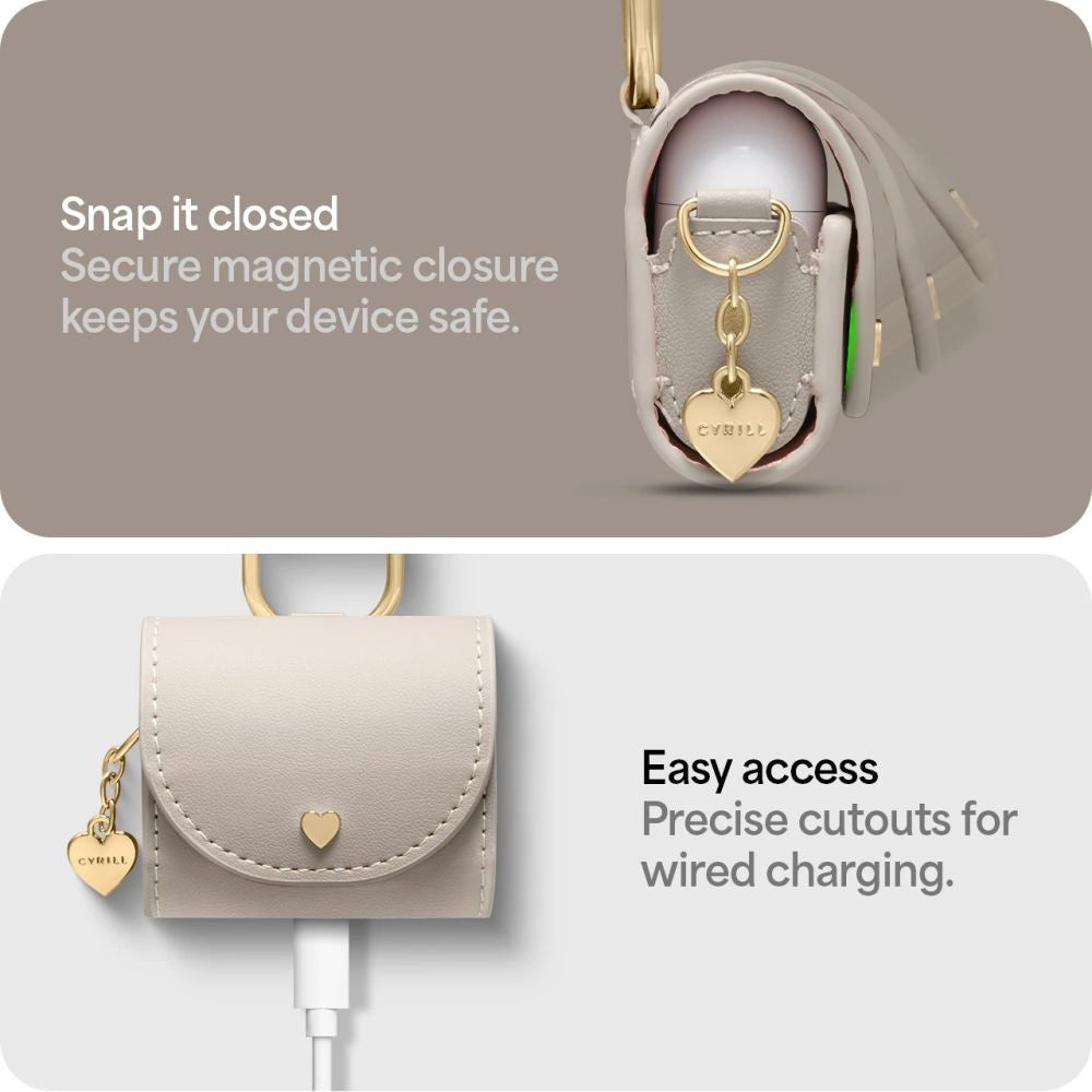 Spigen Cyrill Mini Bag for AirPods 4 - Beige_9