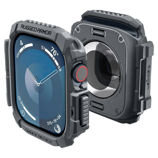 Spigen Rugged Armor Case for Apple Watch 10 46mm - Gray_0