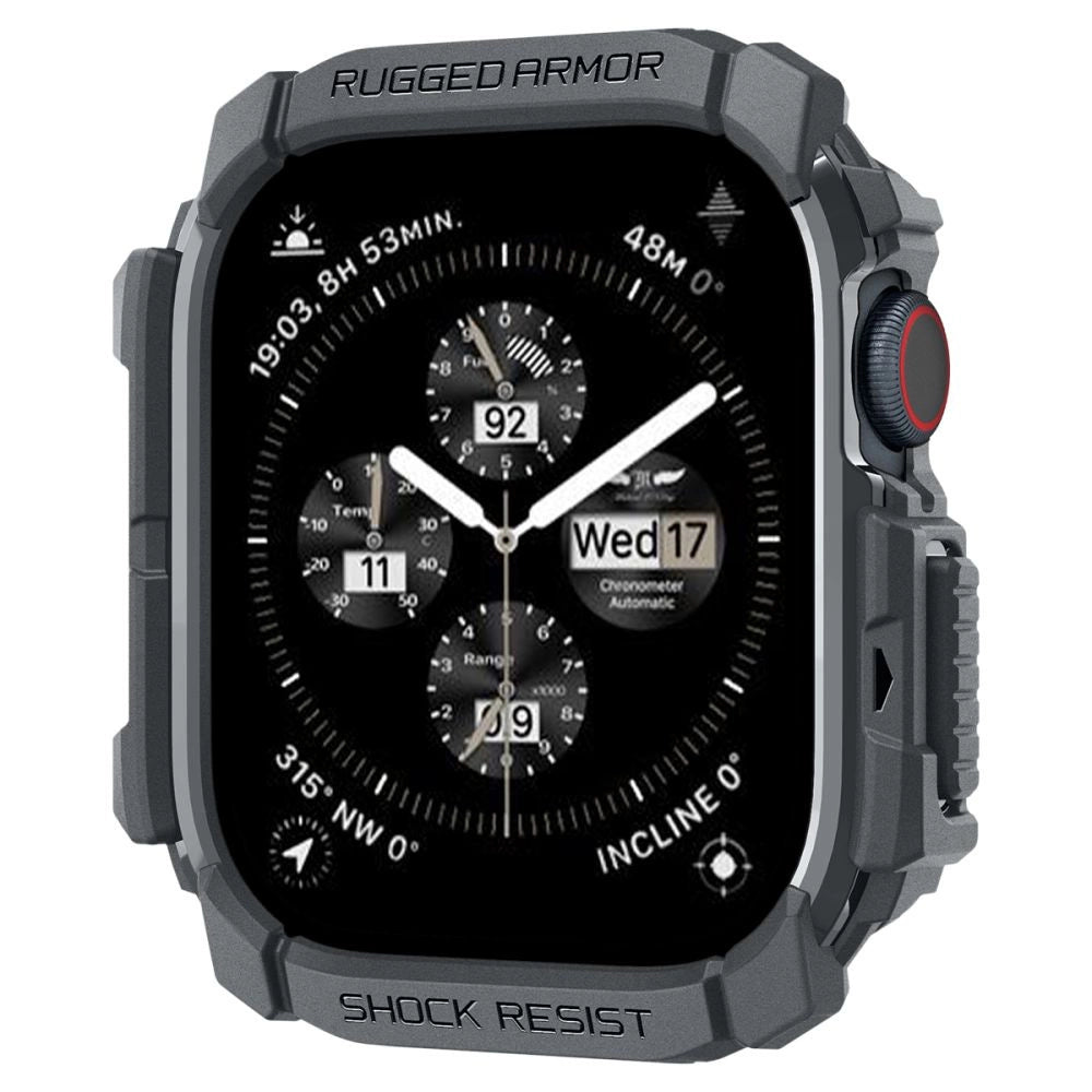 Spigen Rugged Armor Case for Apple Watch 10 46mm - Gray_13